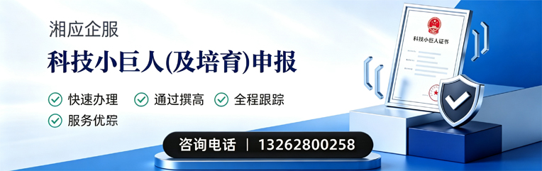 台州科技小巨人及培育企业申报服务