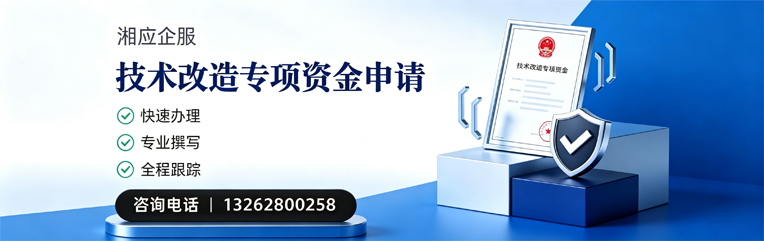 台州技术改造专项资金申报服务