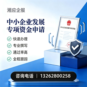 台州中小企业发展专项资金申报服务