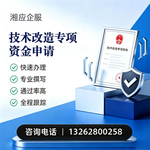 台州技术改造专项资金申报服务